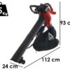 Aspirateur Souffleur à feuilles Einhell GE-CL 36/230 Li E - batterie de 18V/2.5ah et chargeur inclus – Image 3