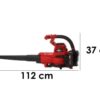 Aspirateur Souffleur à feuilles Einhell GE-CL 36/230 Li E - batterie de 18V/2.5ah et chargeur inclus – Image 4