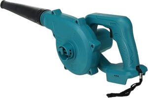 Blowers Souffleur de feuilles électrique sans fil Aspirateur collecteur de poussière de feuilles Outil électrique Souffleur aspirateur, bleu (bleu)