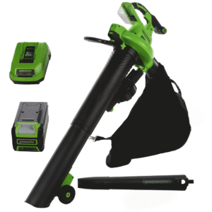 Greenworks GD40BVII - Souffleur - Aspirateur à batterie - 40V/4Ah