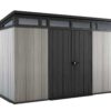 Keter Artisan gris - Abri de jardin - Avec porte à double pans - 342x218x226 cm – Image 3