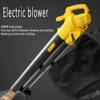 KIUYTQQ Souffleur, aspirateur et broyeur de Feuilles électrique 3000 W, électrique 3 en 1, Vitesse Variable, avec Grand Sac de Collecte d'une capacité de 35 L, 30 m – Image 4