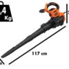 Souffleur aspirateur à feuilles BLACK+DECKER BEBLV301-QS, 3 en 1 – Image 3