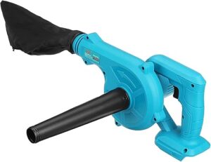 Souffleur de feuilles sans fil 2 en 1 - Souffleur d'air électrique sans fil - Aspiration portable - Collecteur de poussière - Outil électrique - Aspirateur