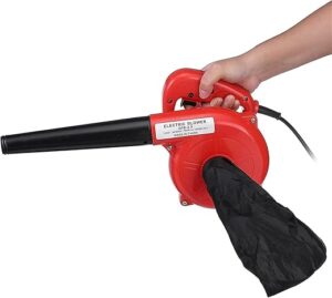Souffleurs sans fil Souffleur d'air multifonctionnel de nettoyage d'ordinateur pour enlever la poussière électrique pour aspirateur d'ordinateur (rouge B)