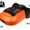Worx Landroid WR167E - Robot tondeuse avec périmètre - Batterie 20V et 4Ah - M700 2.0 – Image 3